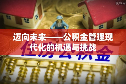 宁城迈向未来——公积金管理现代化的机遇与挑战