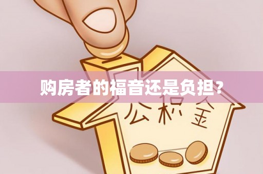 宁城购房者的福音还是负担？